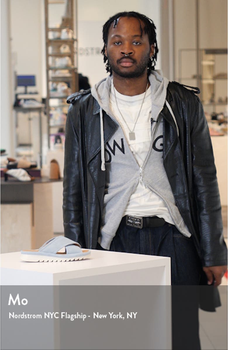 Wren Slide Sandal, sales video thumbnail