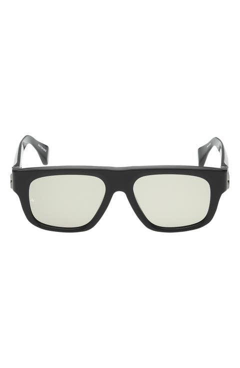 53mm Square Sunglasses