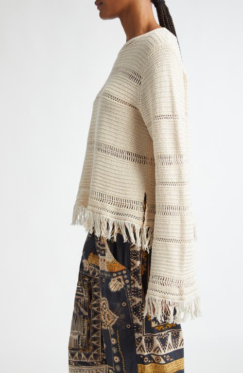 Isabel Marant Étoile Off-white Azilis Sweater In Ecru