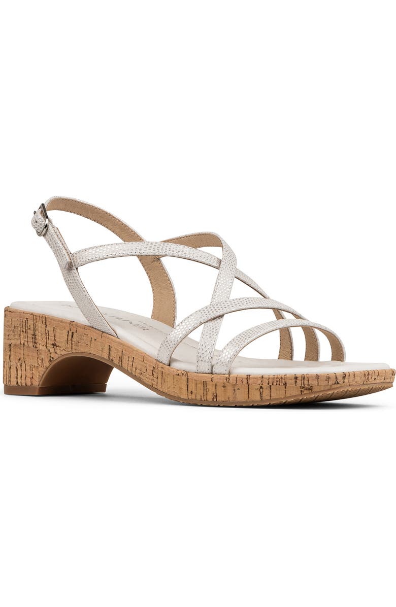Donald Pliner Rosalie Slingback Sandal, Main, color, Porcelain
