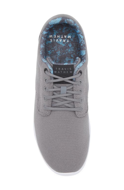 Travismathew The Daily Ii Knit Sneaker In Quiet Shade