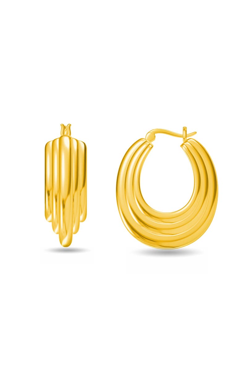 Donatello Gian Layered Hoop Earrings, Main, color, 