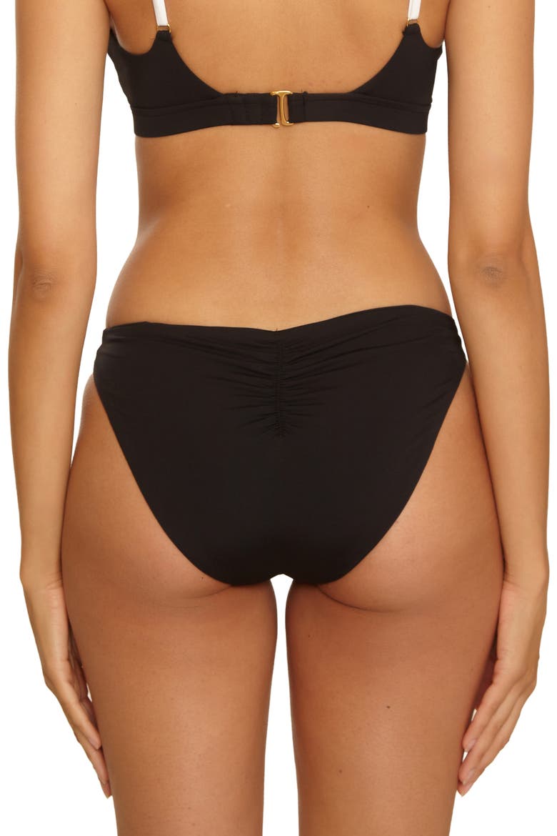 Sport Mode Hipster Bikini Bottoms, Alternate, color, BLACK