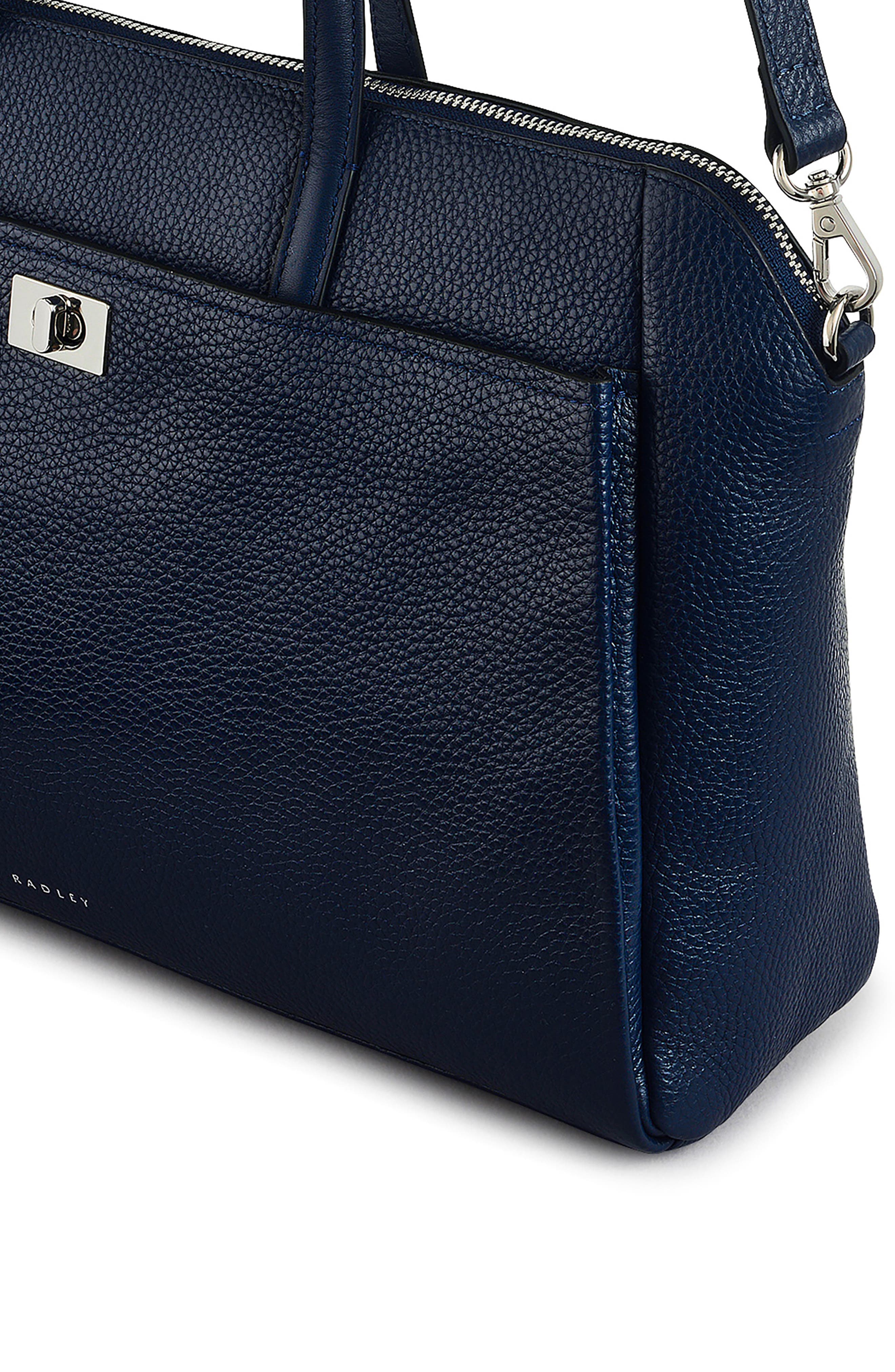Radley Brook Avenue Pebbled Leather Satchel, Alternate, color, 