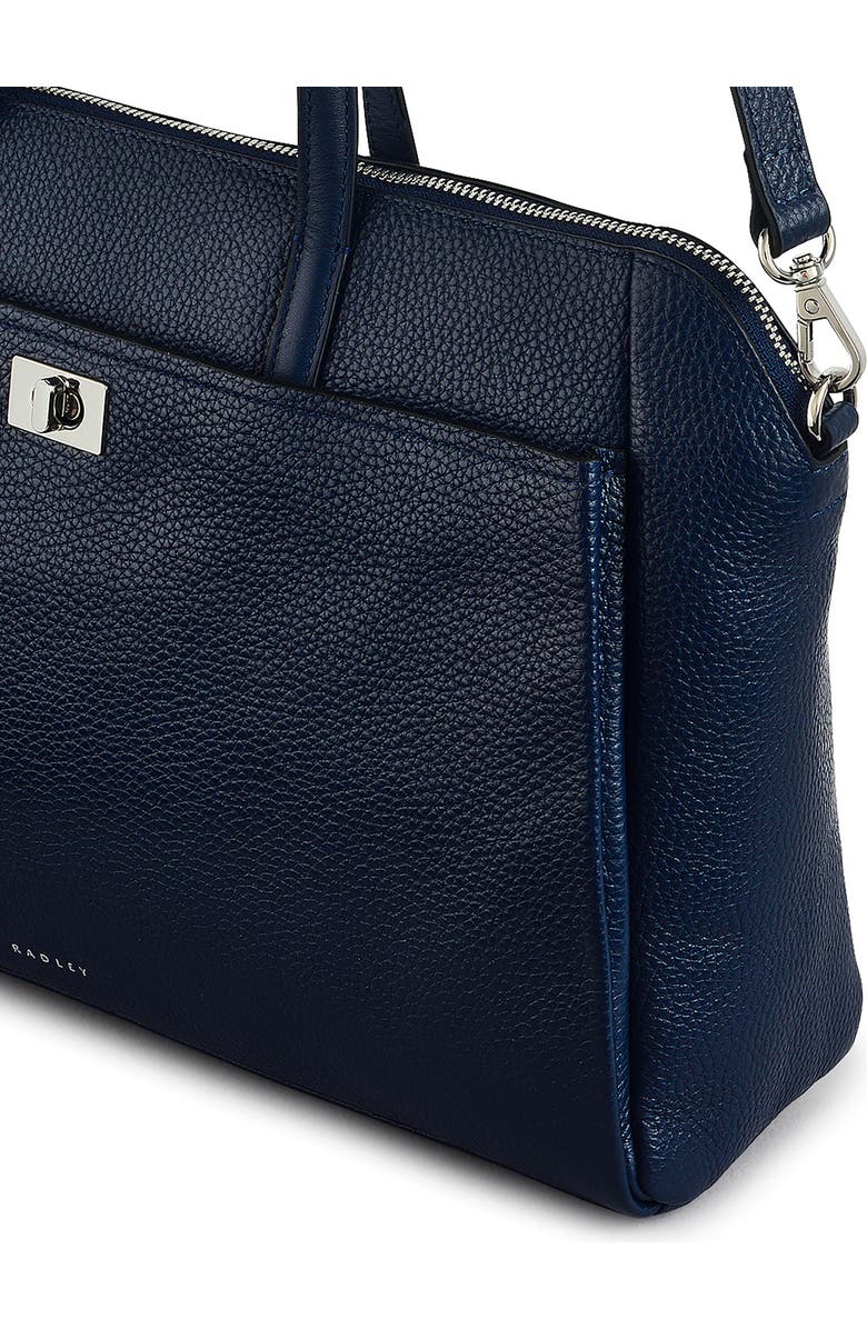 Radley Brook Avenue Pebbled Leather Satchel, Alternate, color,