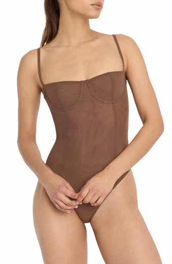 Corset Demi Mesh Bodysuit