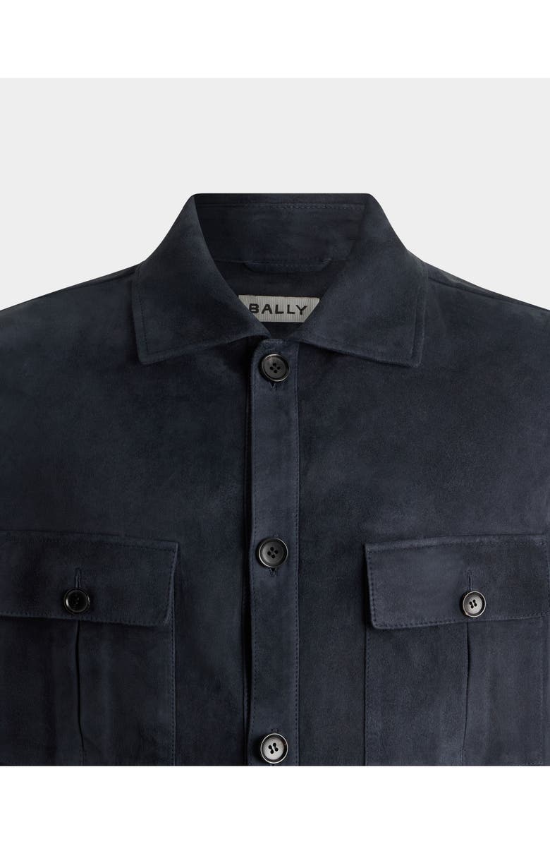 Bally Saharan Jacket, Alternate, color, Blue