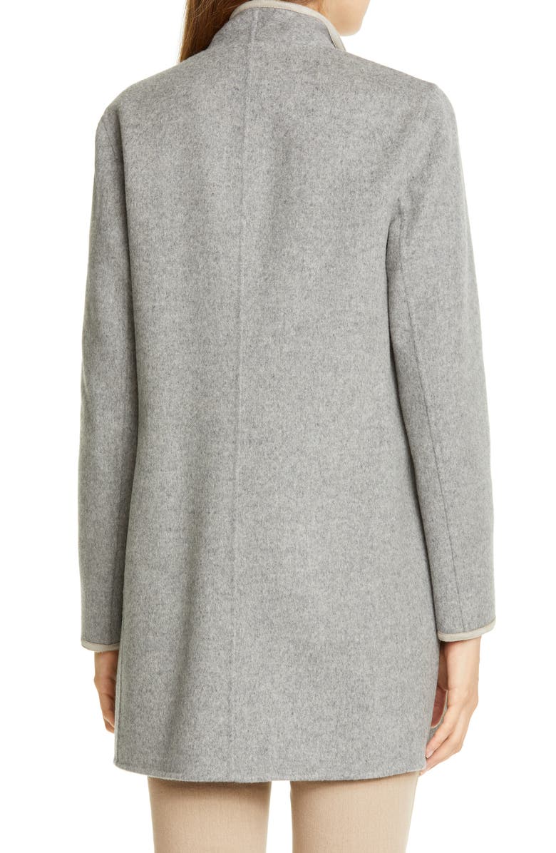 Lafayette 148 New York Valasca Reversible Wool & Cashmere Jacket, Alternate, color, 