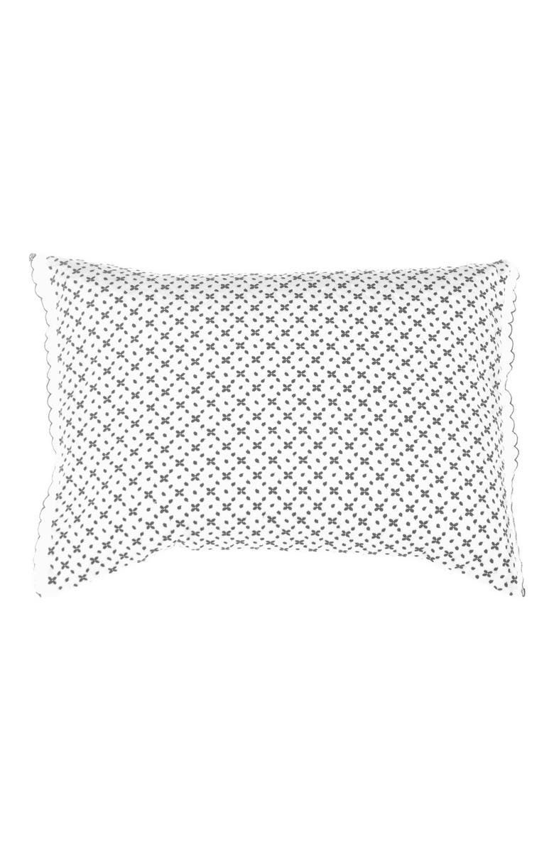Vera Wang 'Shibori' Diamond Embroidered Eyelet Pillow, Main, color, 