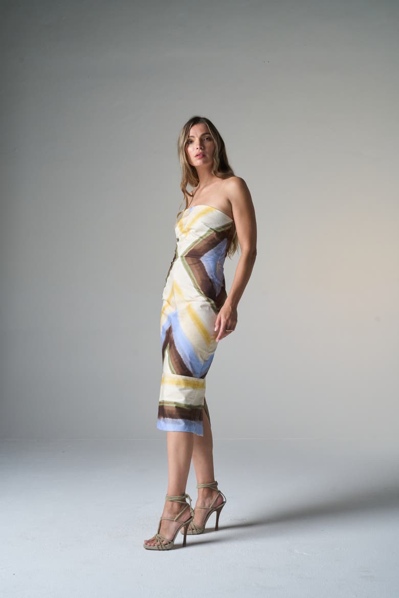 Audrey Dress, Alternate, color, Blue Multi