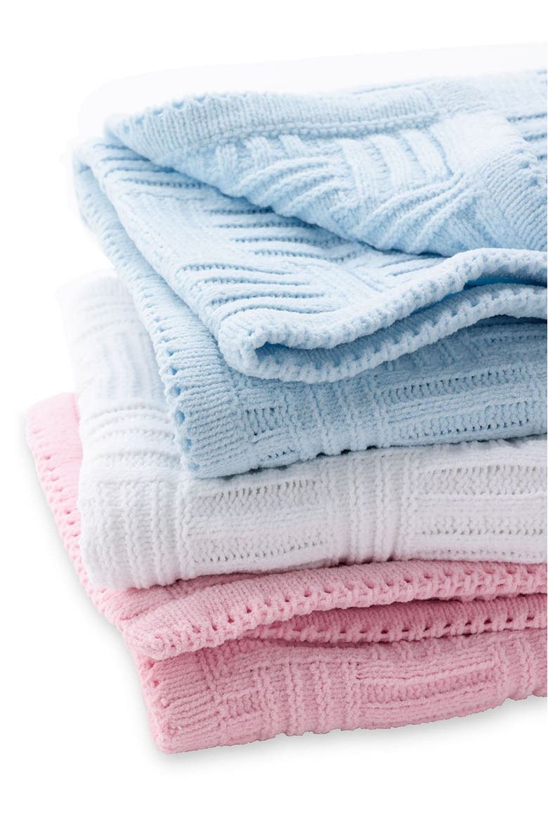 Nordstrom Baby Nordstrom Layette Chenille Blanket, Main, color,