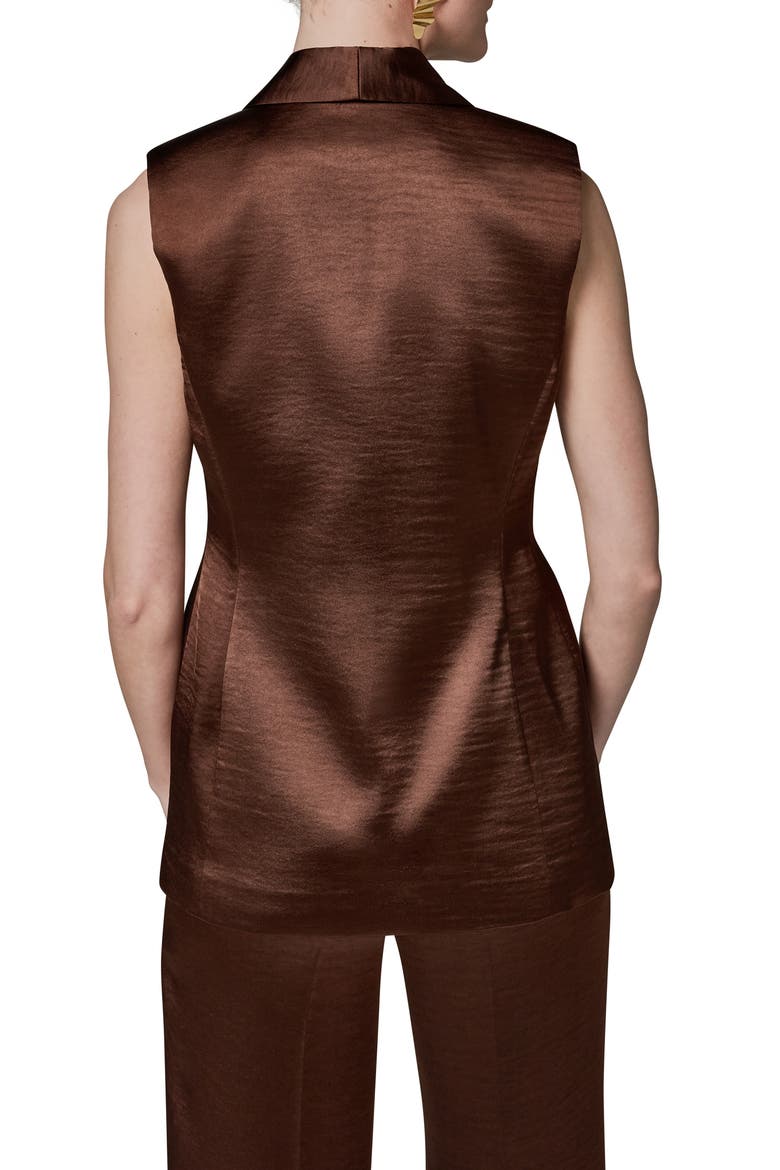 One-Button Vest, Alternate, color, CANYON