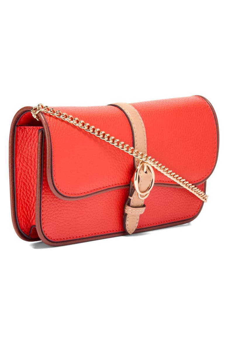 Alexandria Wallet on a Chain, Alternate, color, SUMMER FIG