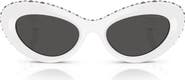 Swarovski 51mm Cat Eye Sunglasses