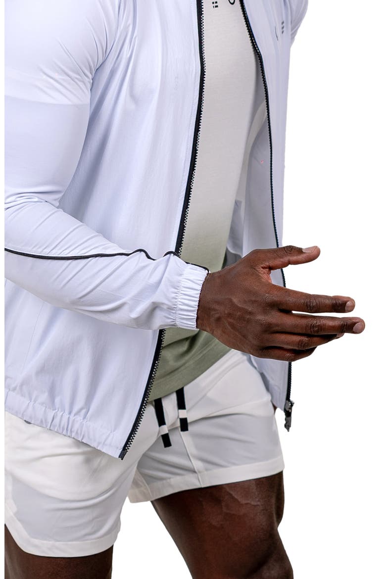 Performance Full Zip Athletic Jacket, Alternate, color, WHITE
