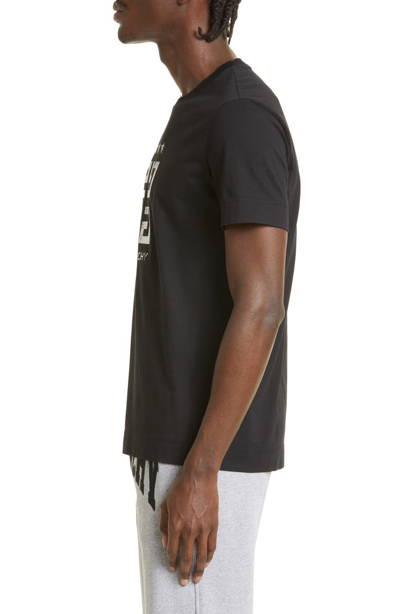 Givenchy Slim Fit 4G Logo Cotton Graphic T-Shirt, Alternate, color, 