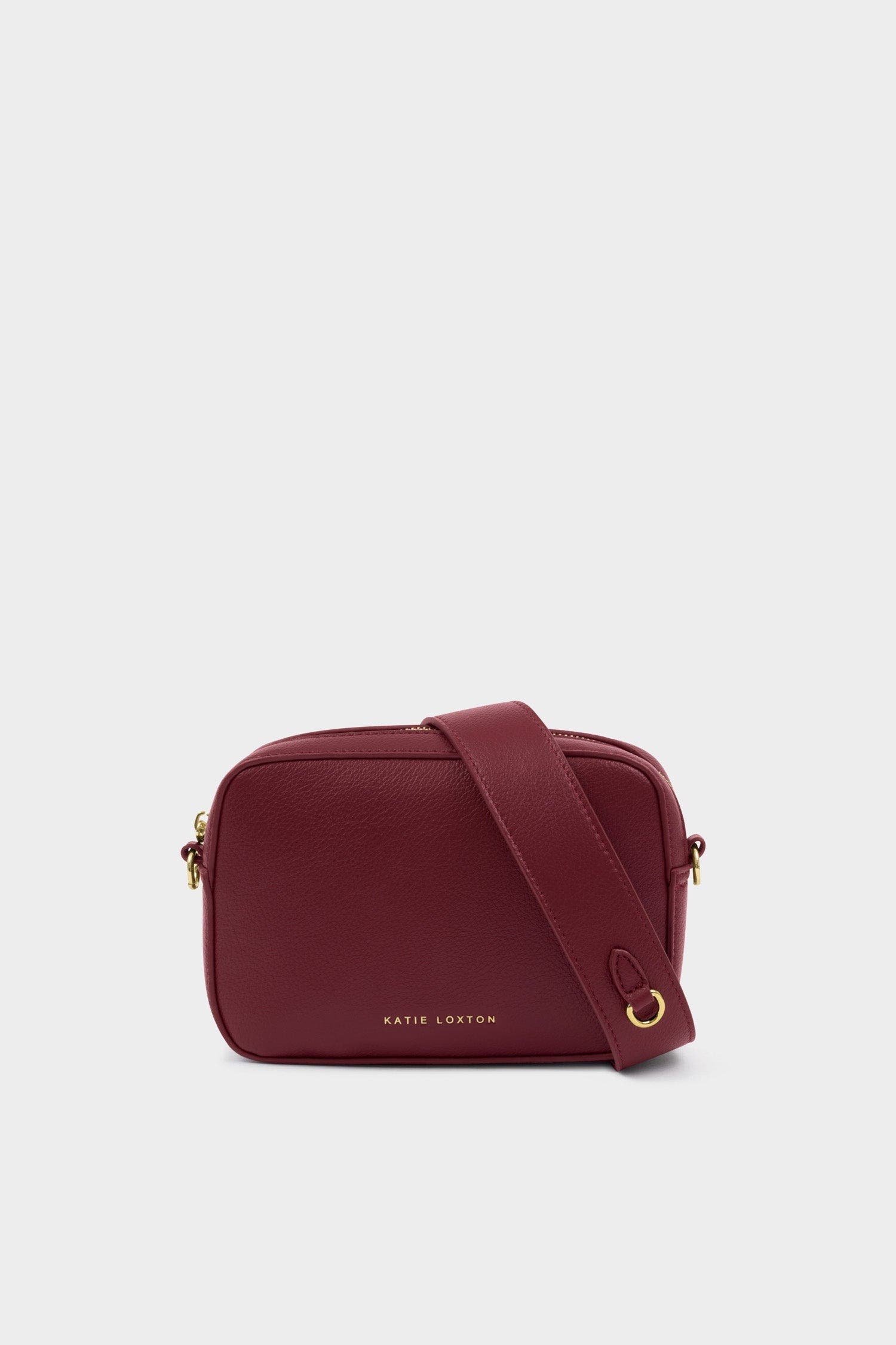 Katie Loxton Avery Small Crossbody Bag in Cherry, Alternate, color, Cherry