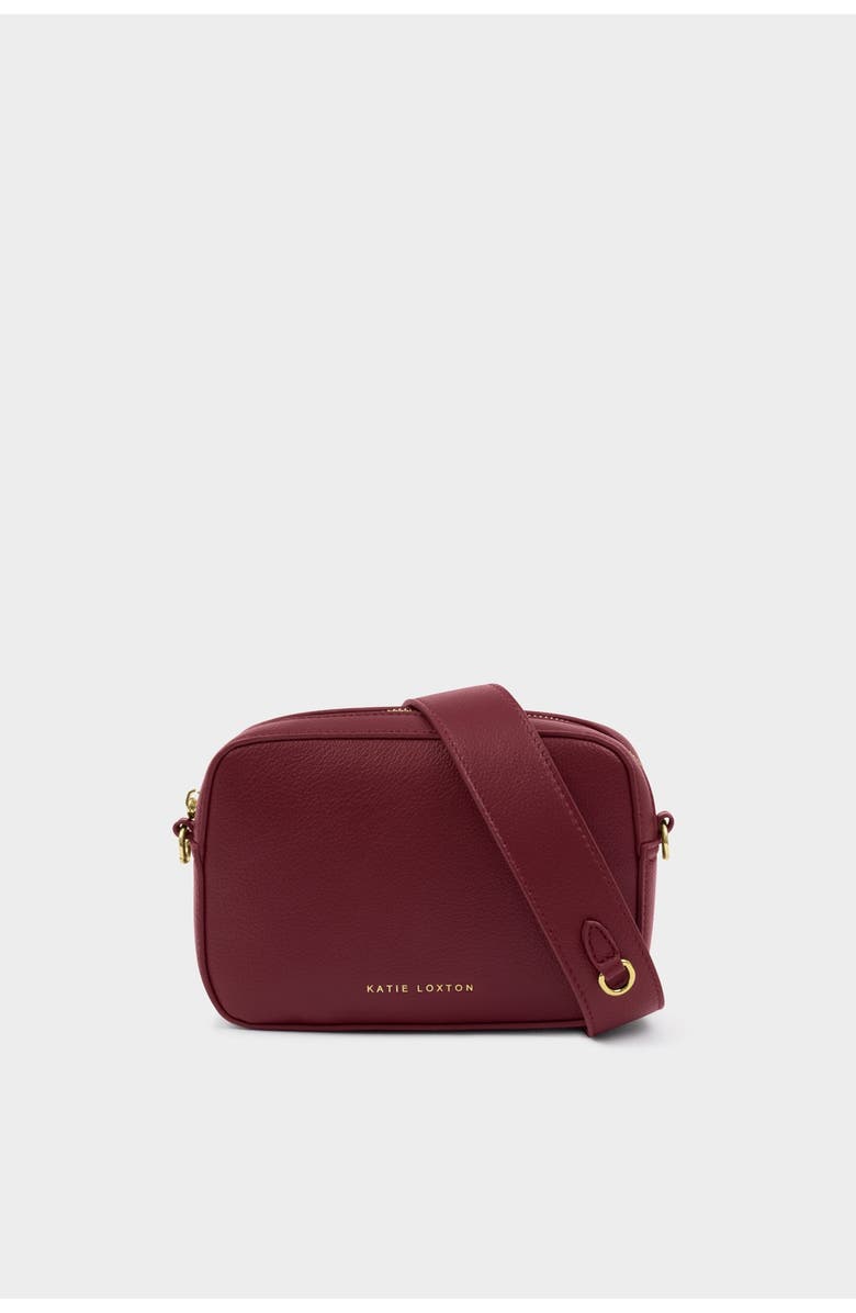 Katie Loxton Avery Small Crossbody Bag in Cherry, Alternate, color, Cherry