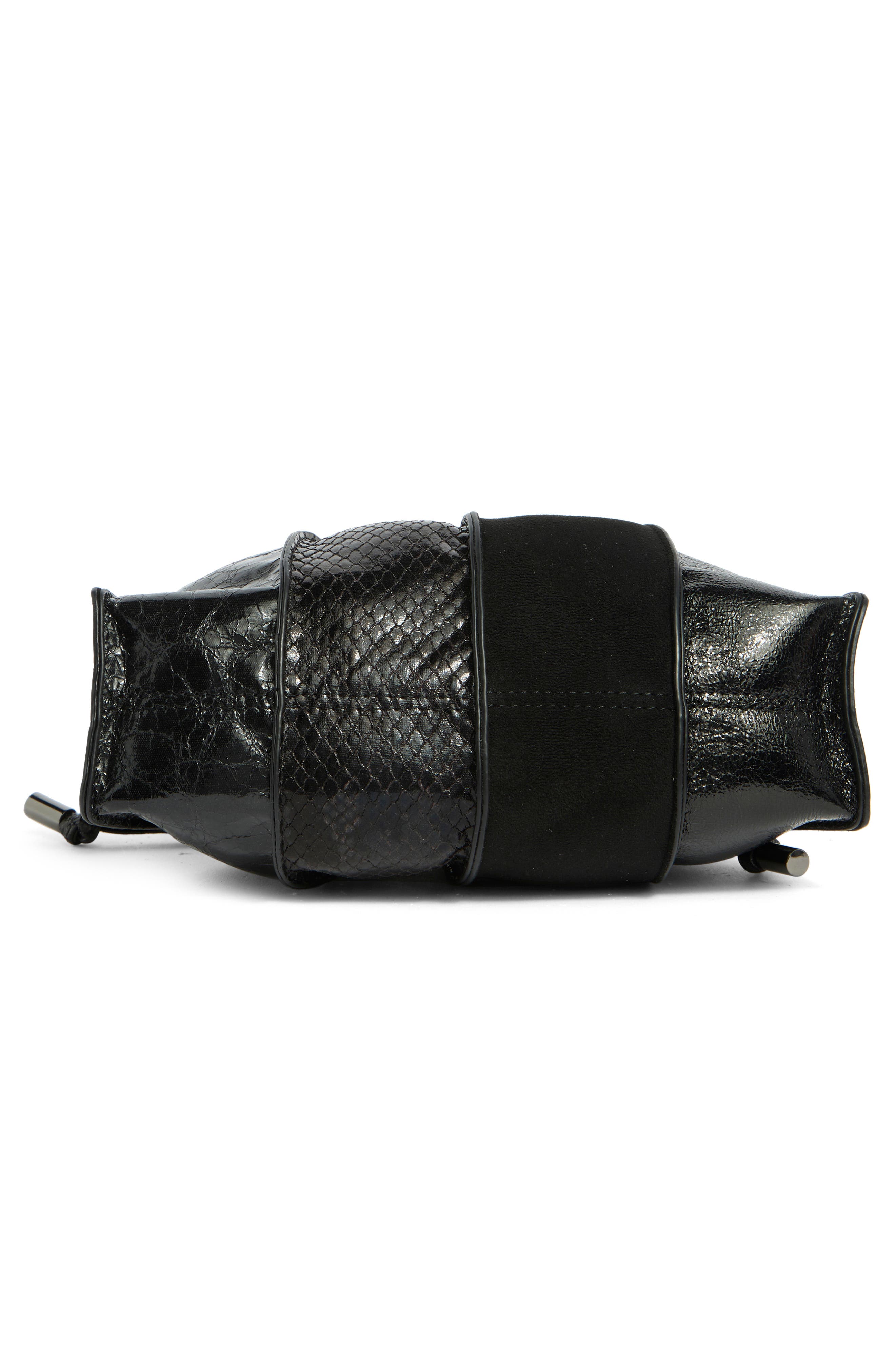 Dolce Vita Tonette Crossbody Bag, Alternate, color, Black