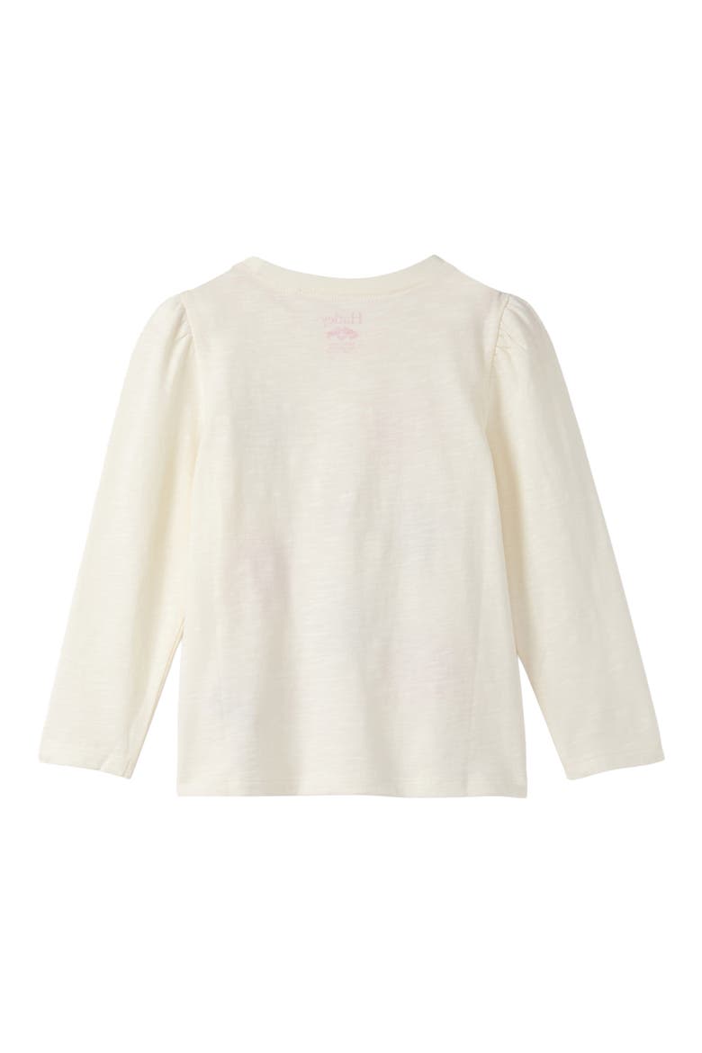 Kids' Festive Bows Cotton Graphic T-Shirt, Alternate, color, NATURAL