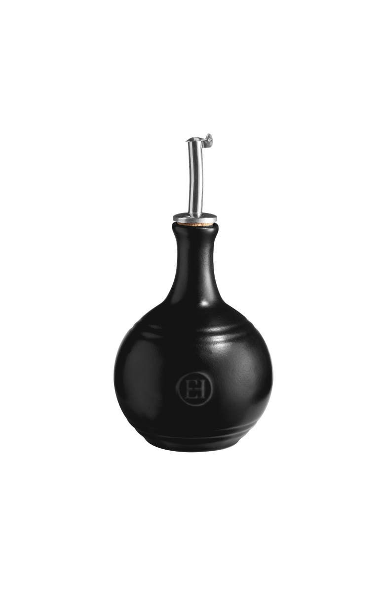 Emile Henry Vinegar Cruet, Made in France, Main, color, Truffle