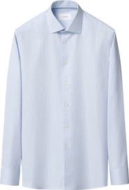 Eton Slim Fit Signature Twill Houndstooth Button-Up Shirt