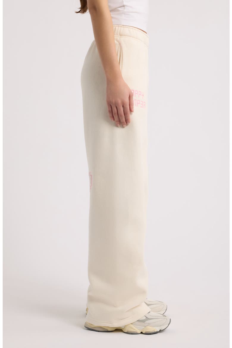 Cross My Heart Sweatpants, Alternate, color, OFF WHITE