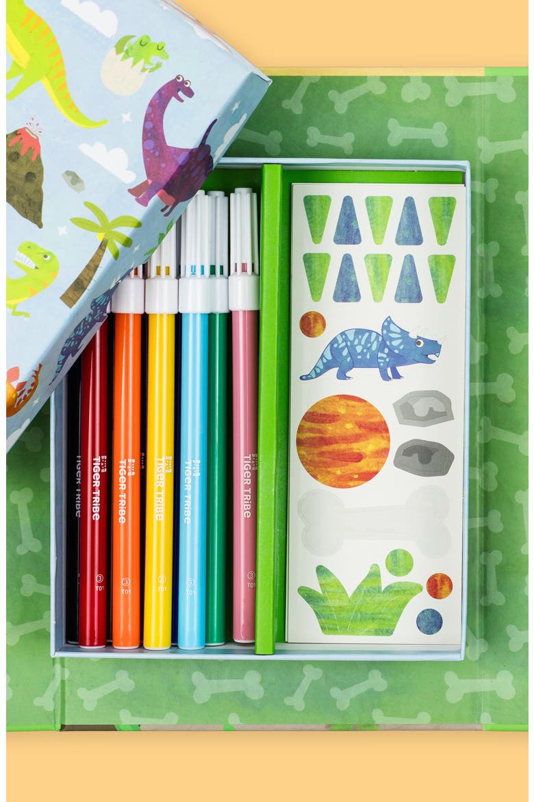 Dinosaur Coloring Set, Alternate, color, MULTI