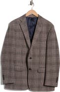 Brooks Brothers Plaid Tweed Wool Blazer