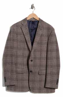 Brooks Brothers Plaid Tweed Wool Blazer