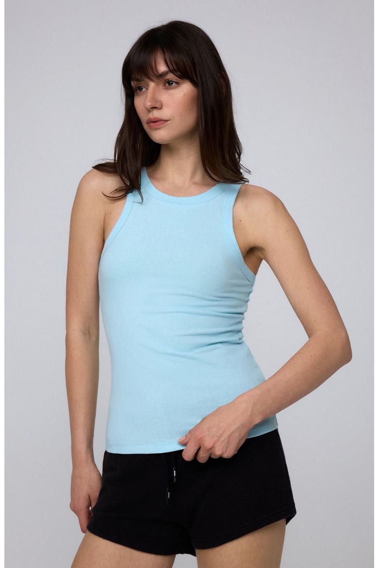 Hemp Essentials Tank, Main, color, Sky Blue