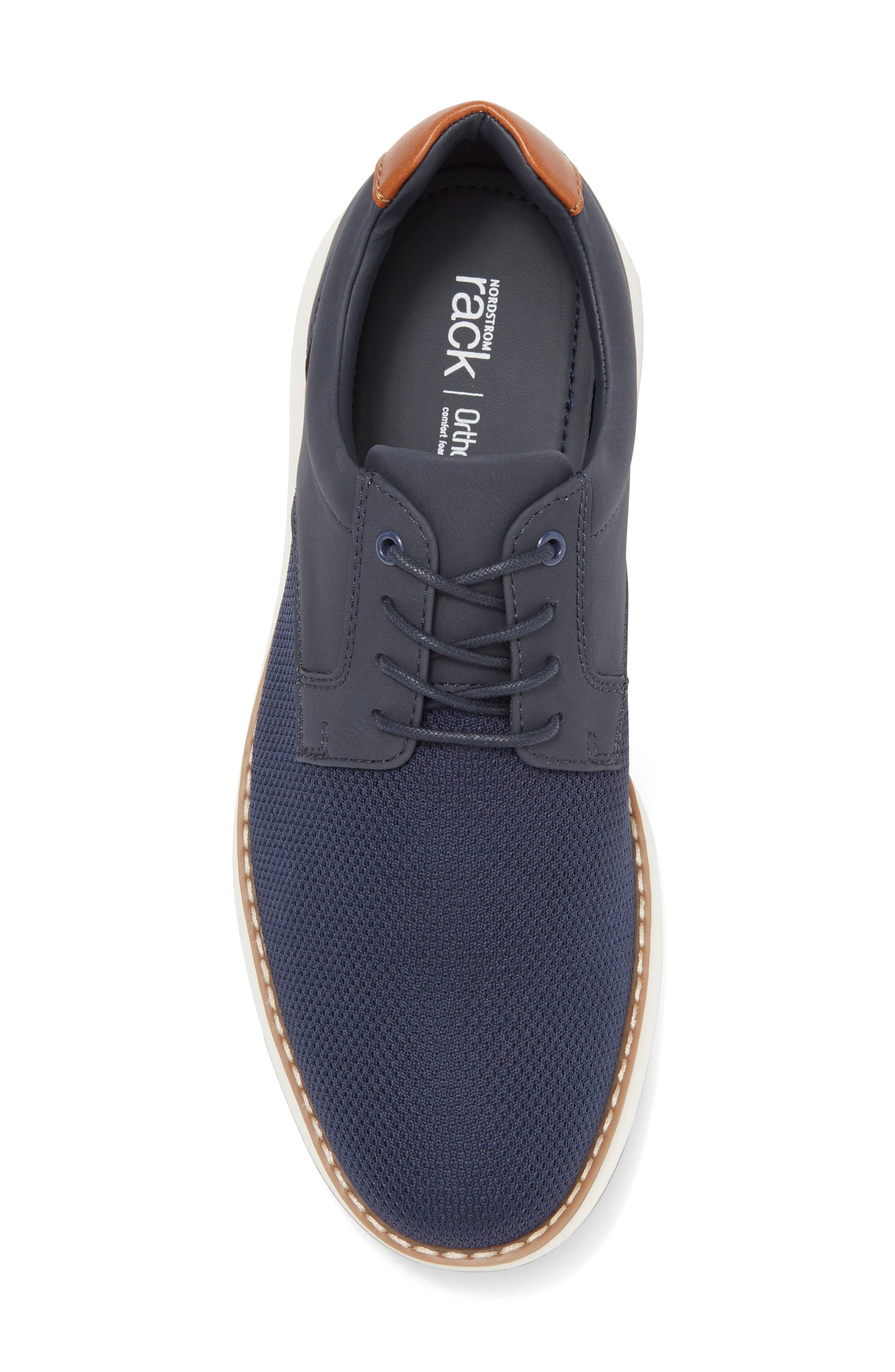 Ryder Hybrid Knit Derby, Alternate, color, NAVY BLAZER