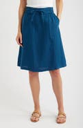 Seasalt Cornwall Pepper Moth Linen Skirt
