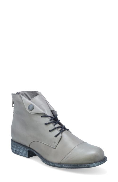 Miz Mooz Lennox Lace-up Bootie In Gray