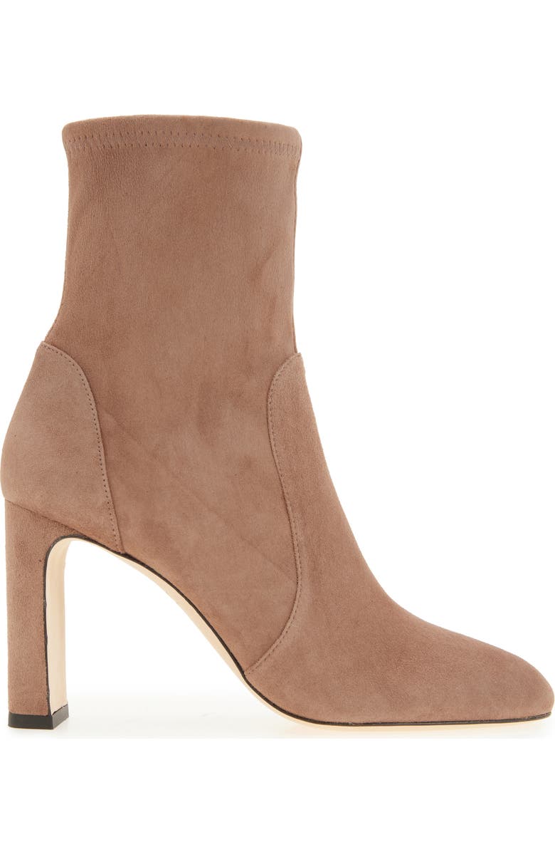 Stuart Weitzman Babette Bootie 85, Alternate, color, Taupe