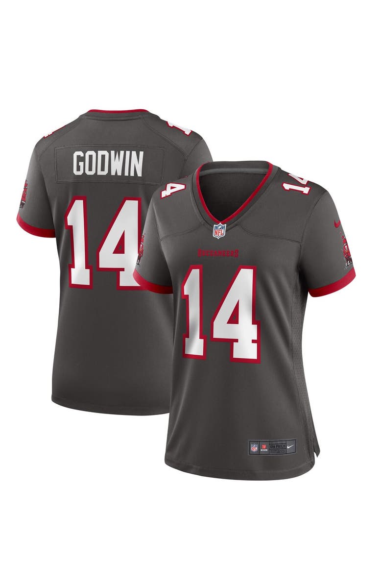 Nike Women's Nike Chris Godwin Pewter Tampa Bay Buccaneers Alternate Game Jersey, Main, color, Pewter