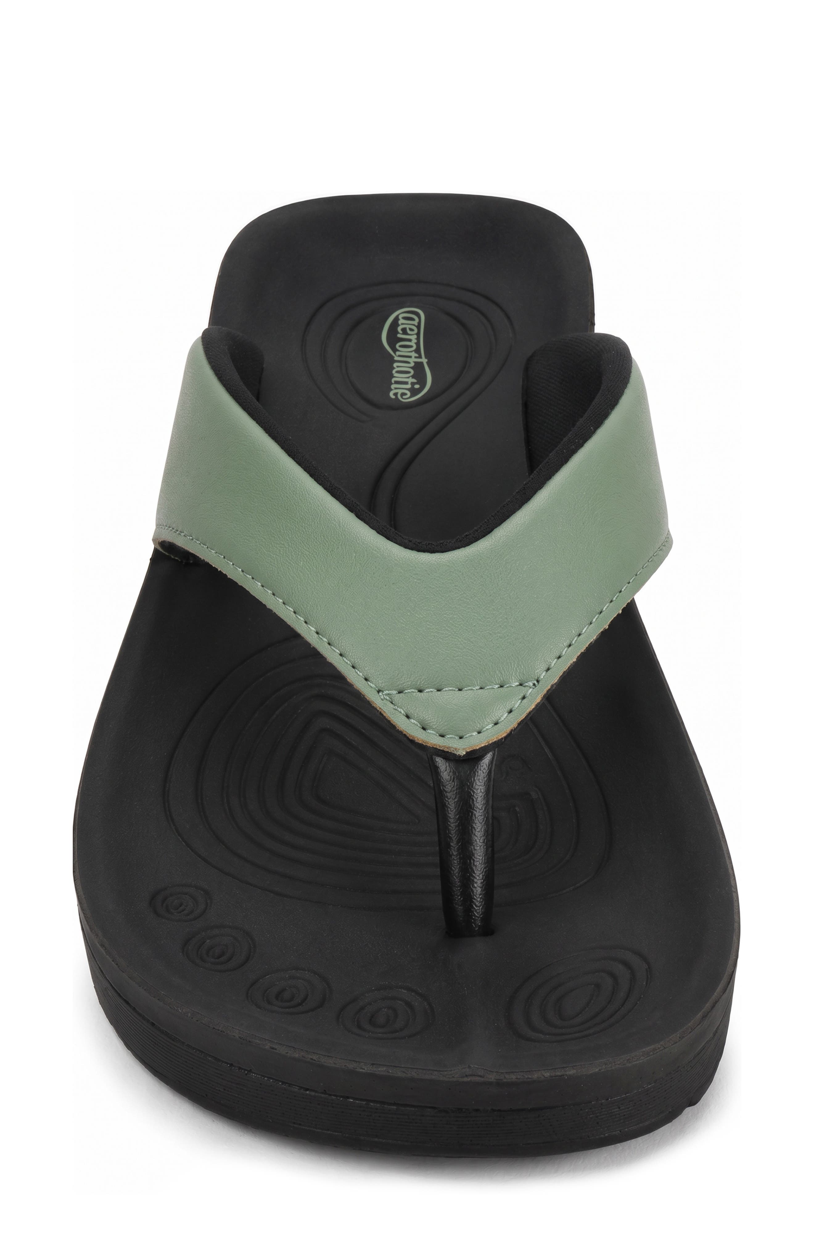 Flumen Flip Flop, Alternate, color, GREEN