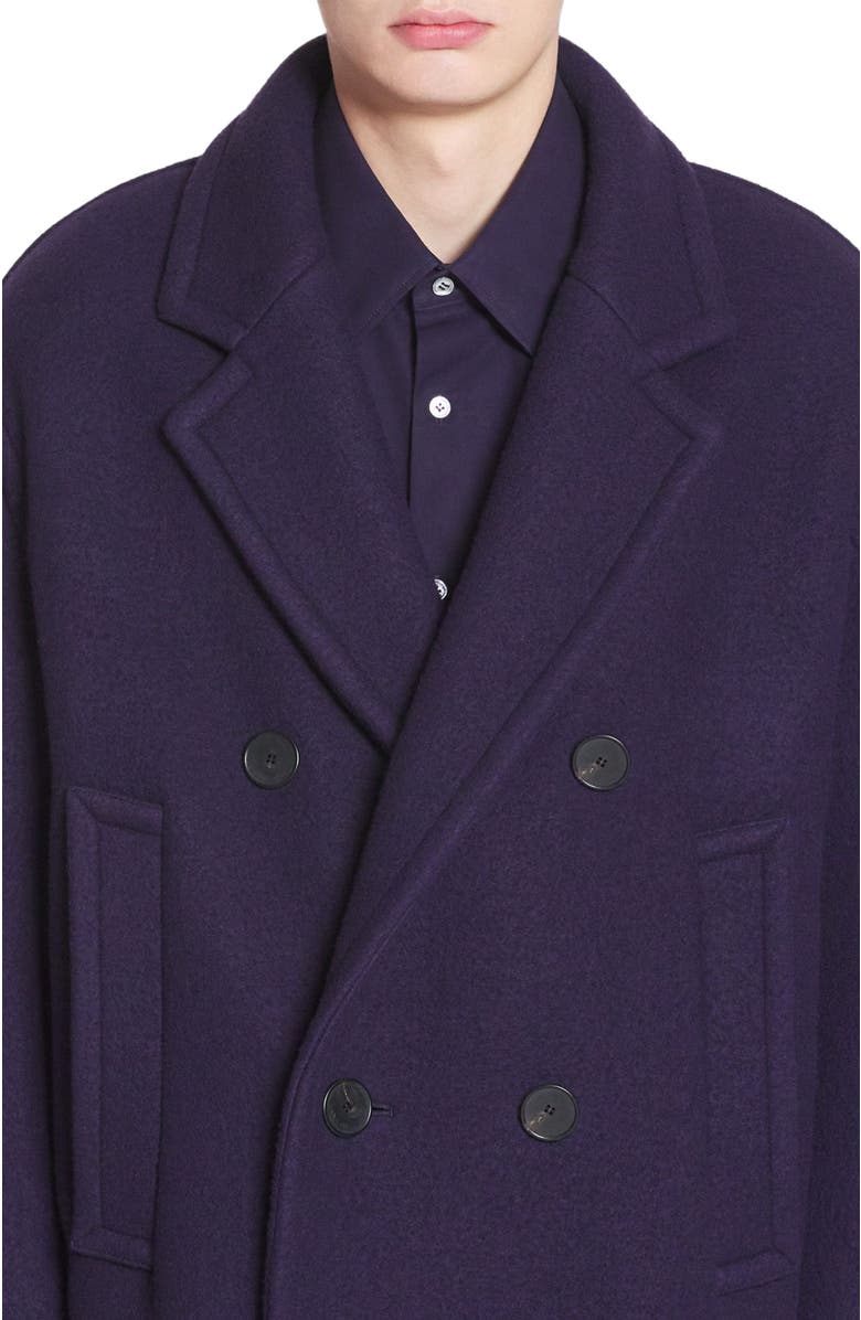 Lanvin OVERSIZED DOUBLE-BREASTED COAT, Alternate, color, 