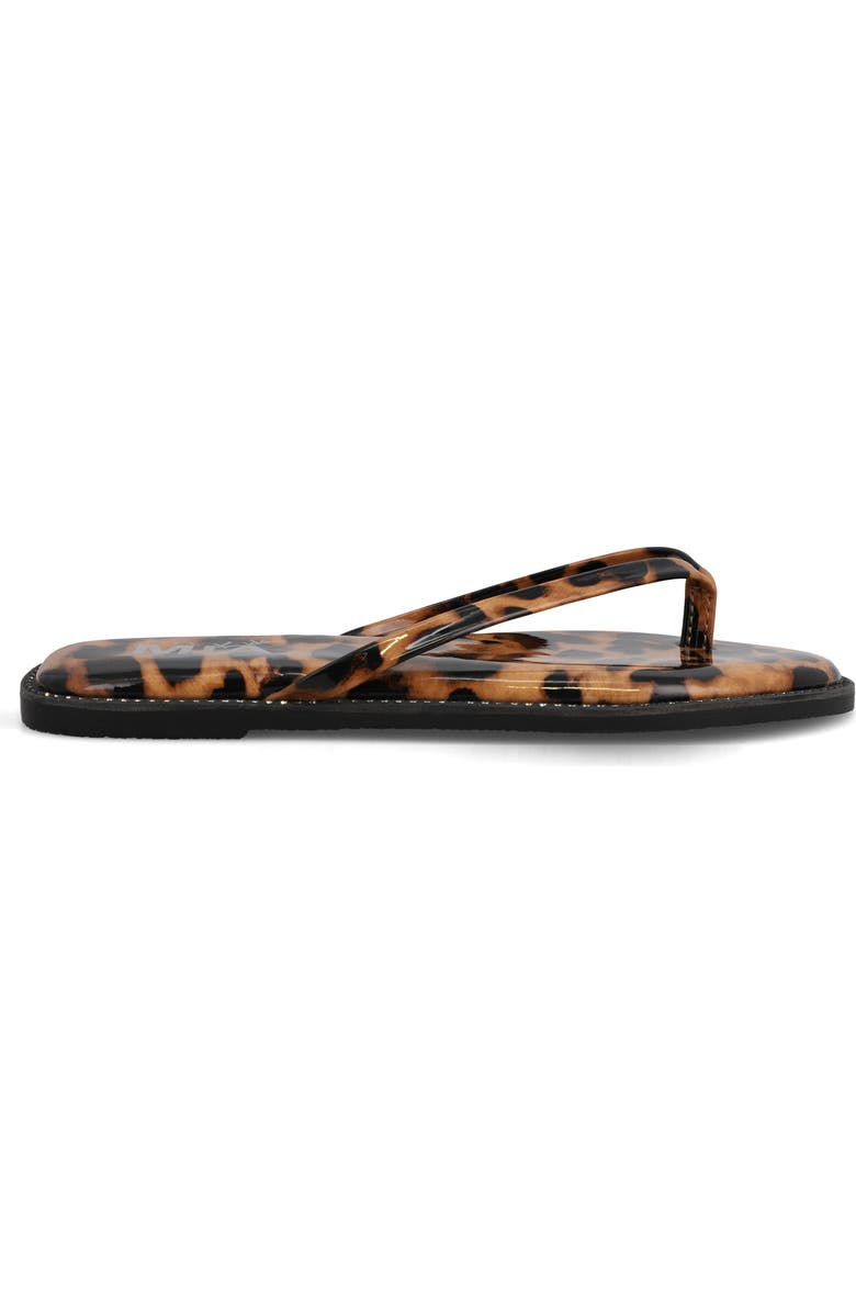 MIA Kids' Little Aster Flip Flop, Alternate, color, Leopard Print