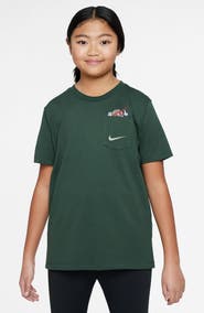 Nike Kids' Boxy Pocket Graphic T-Shirt