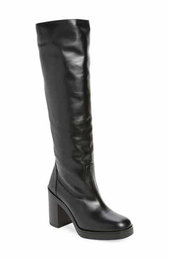 Stuart Weitzman Bethenny Block Heel Tall Boot