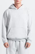 SKIMS FLEECE LOUNGE RELAXED HOODIE