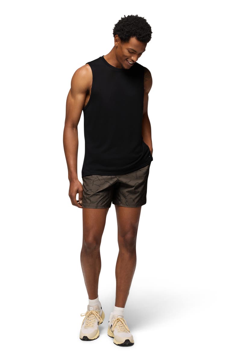 prAna Natural Flow Performance Tank, Alternate, color, Black