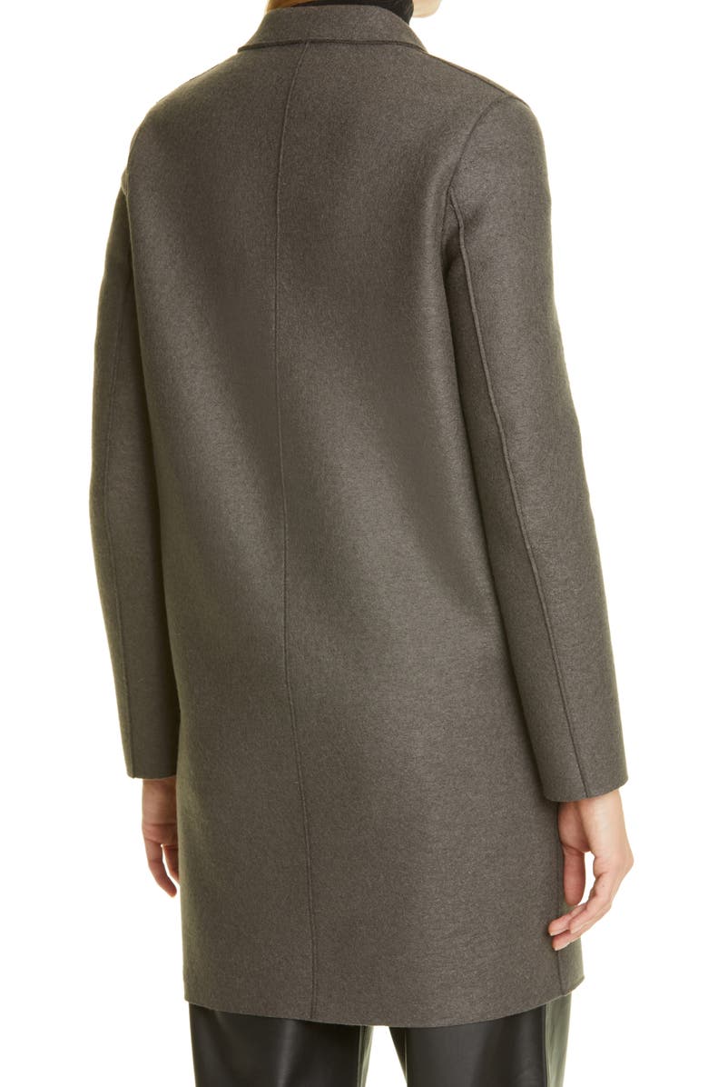 Harris Wharf London Classic Cocoon Wool Coat, Alternate, color, 