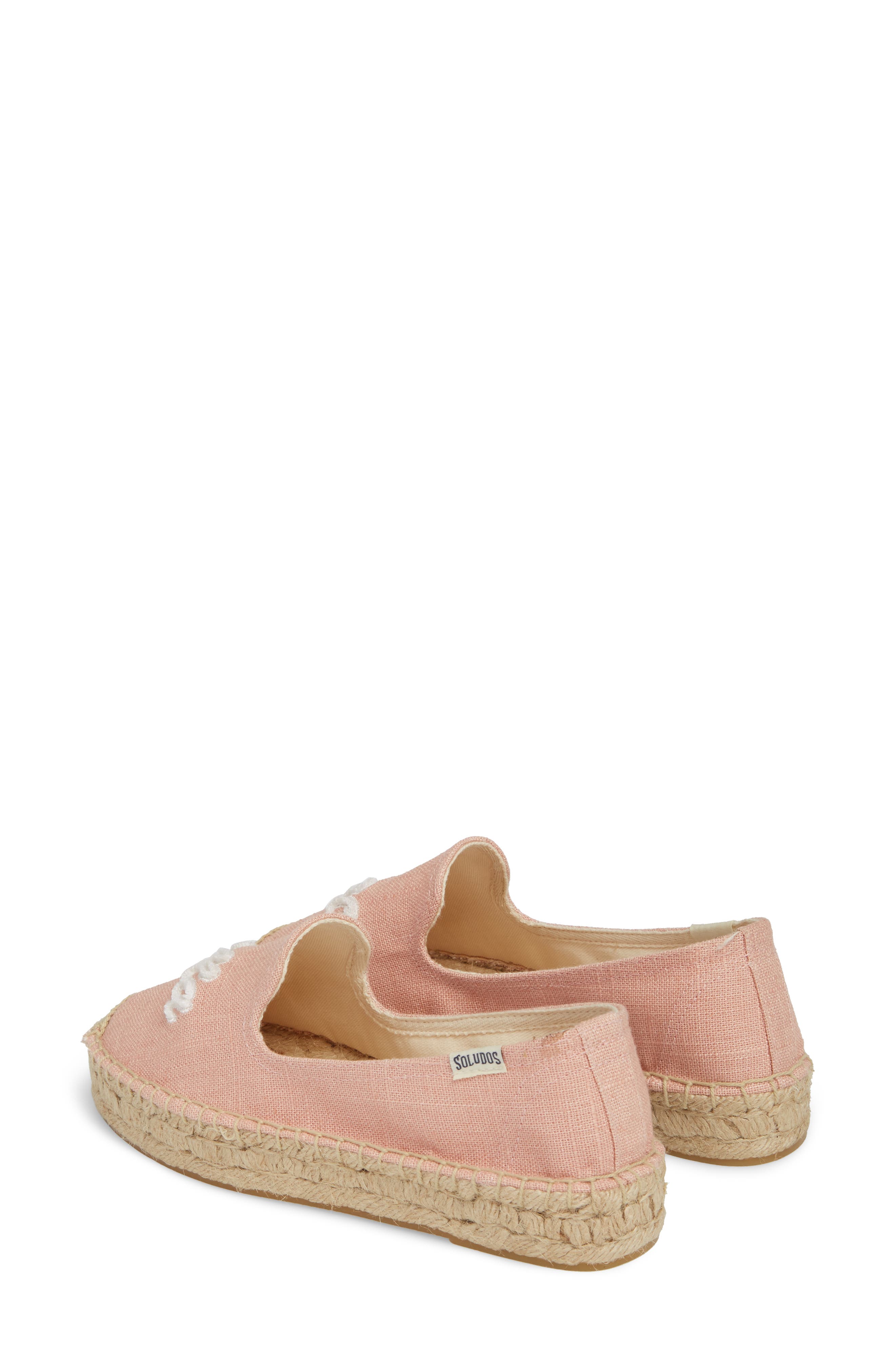 Ciao Bella Espadrille Flat, Alternate, color, DUSTY ROSE FABRIC