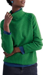 Seasalt Cornwall Basset Cove Merino Wool Blend Turtleneck Sweater