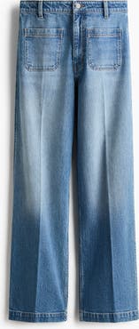 H&M Wide High Jeans