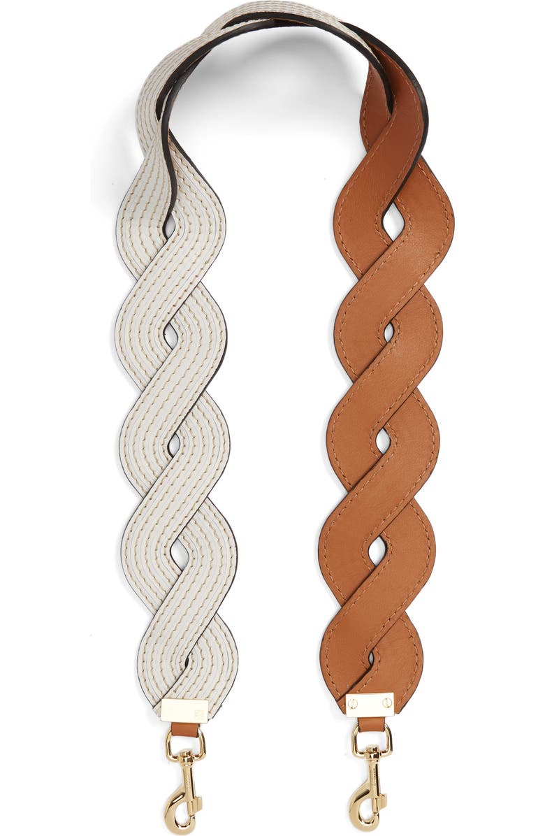 Loewe Leather Bag Strap, Main, color,