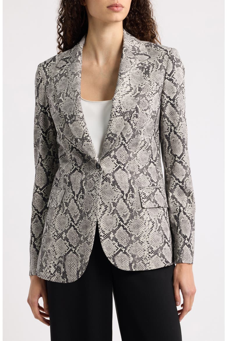 Lynnia Wool Blend Blazer, Alternate, color, LIGHT MULTI - C5F