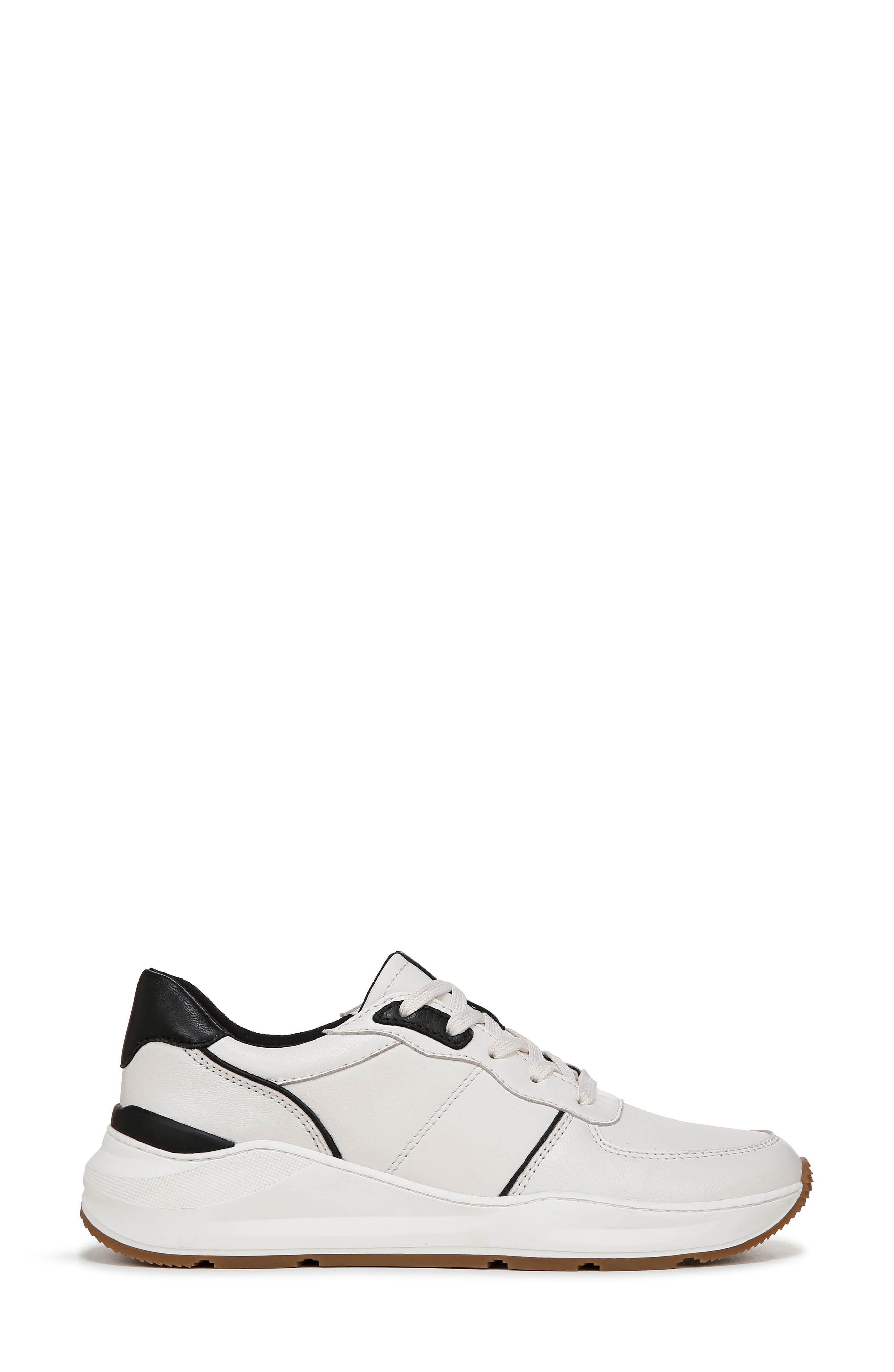 Naturalizer Blossom Sneaker, Alternate, color, Warm White/ Black
